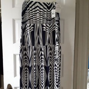 New Mlle Gabrielle Blue and White  jumpersuit